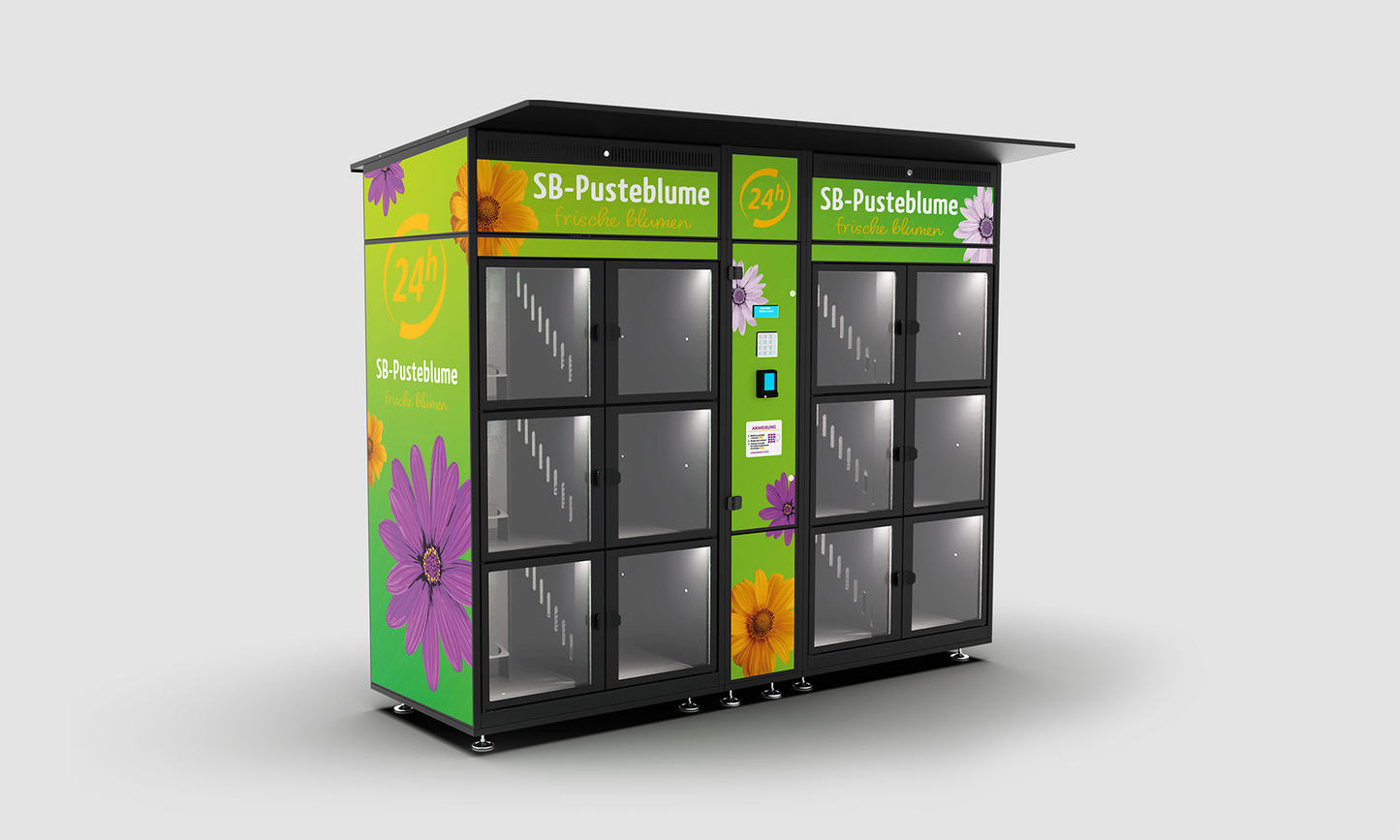 Blumen-Automat (12 Fächer)